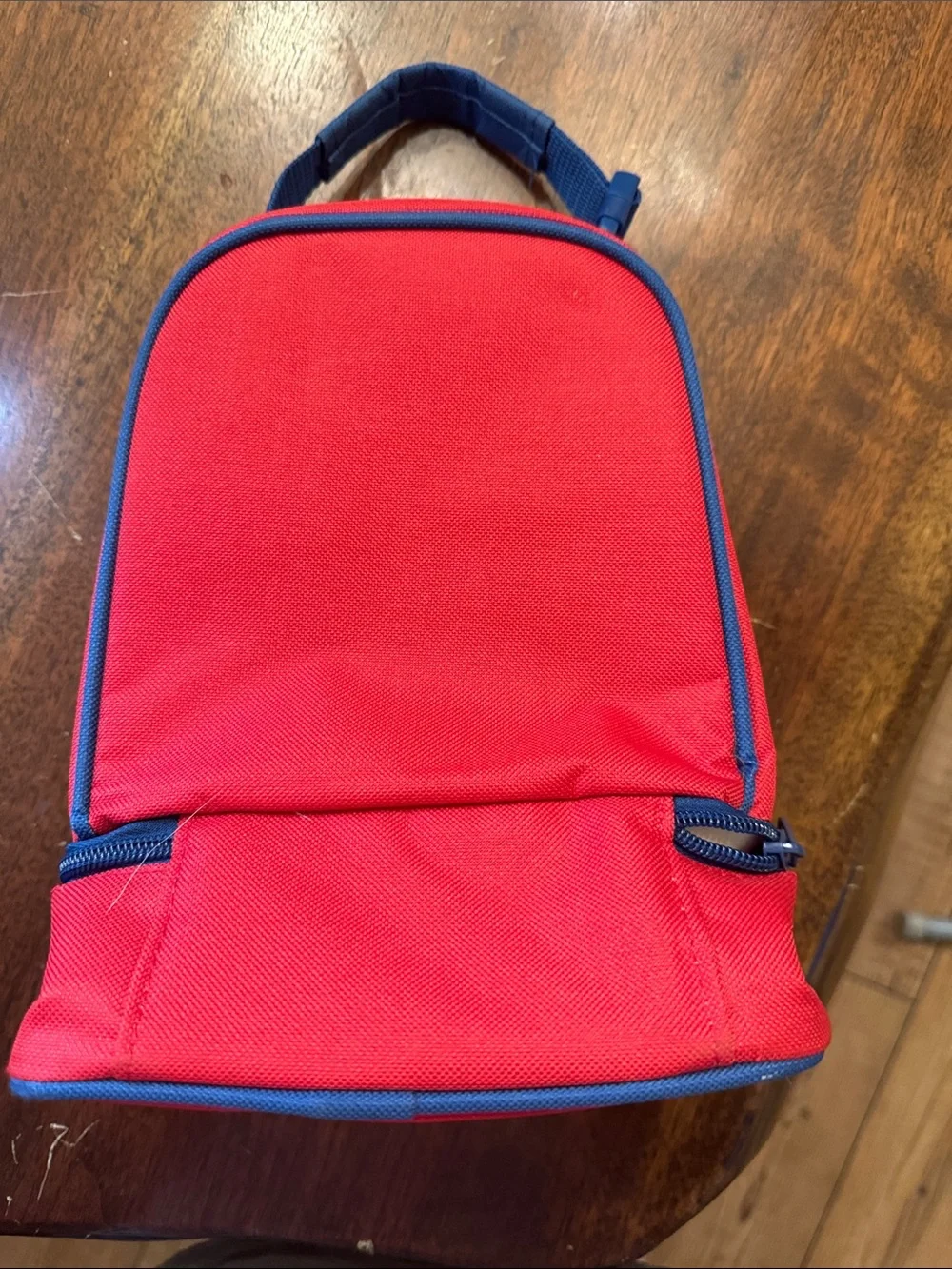 Stephen Joseph Kids Animal insulated Lunch Bag - Gray & Red Bear Design